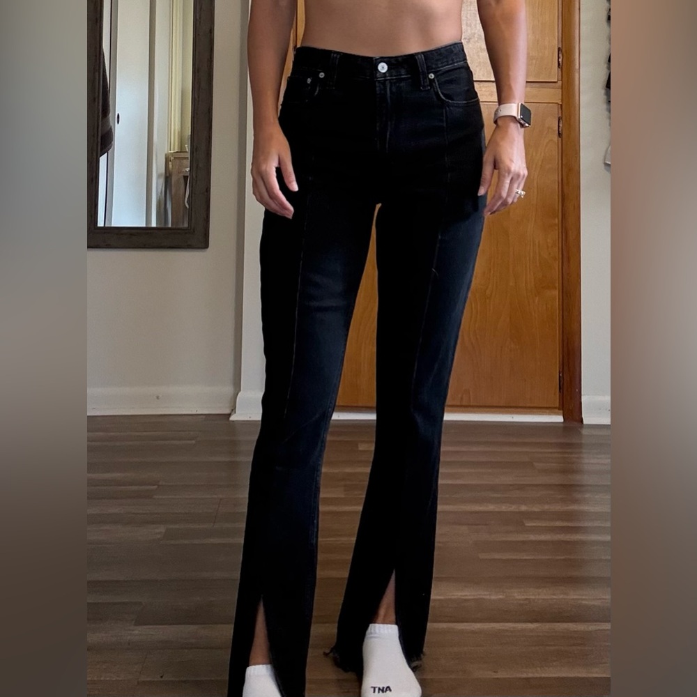 A&F Black High Rise Jeans